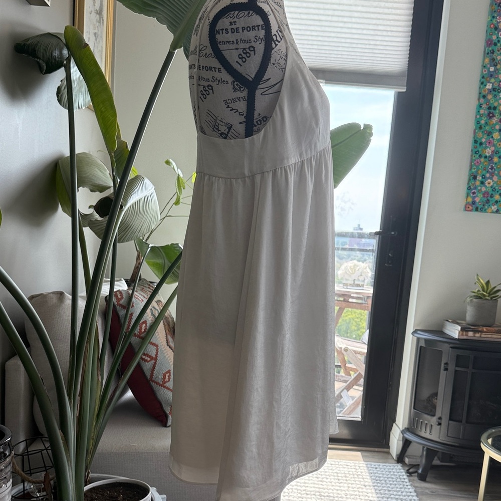 Wilfred Ivory Spaghetti Strap Mini Dress - Picture 5 of 11